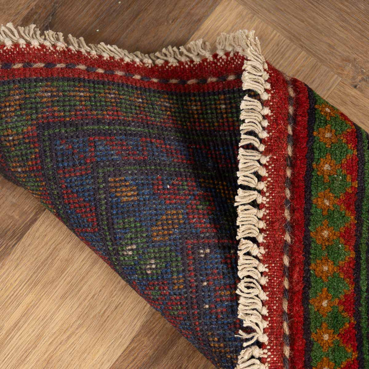 שטיח אפגני בוכרה 00 ירוק 203*152 | Bokhara Rug