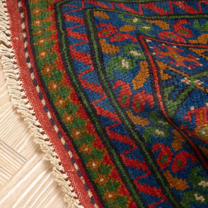 שטיח אפגני בוכרה 00 ירוק 203*152 | Bokhara Rug