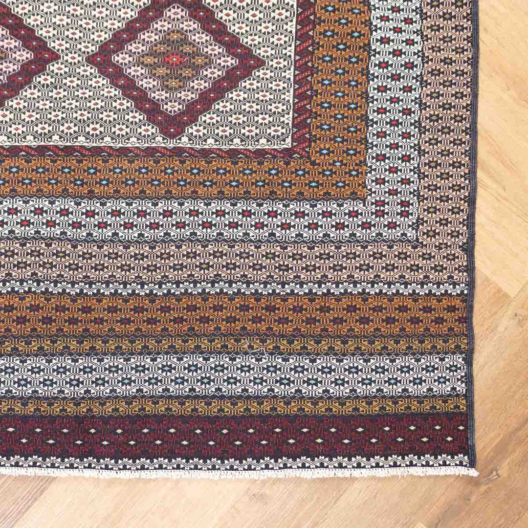 שטיח סומק פרסי 00 צבעוני 201*130 | Persian Sumak