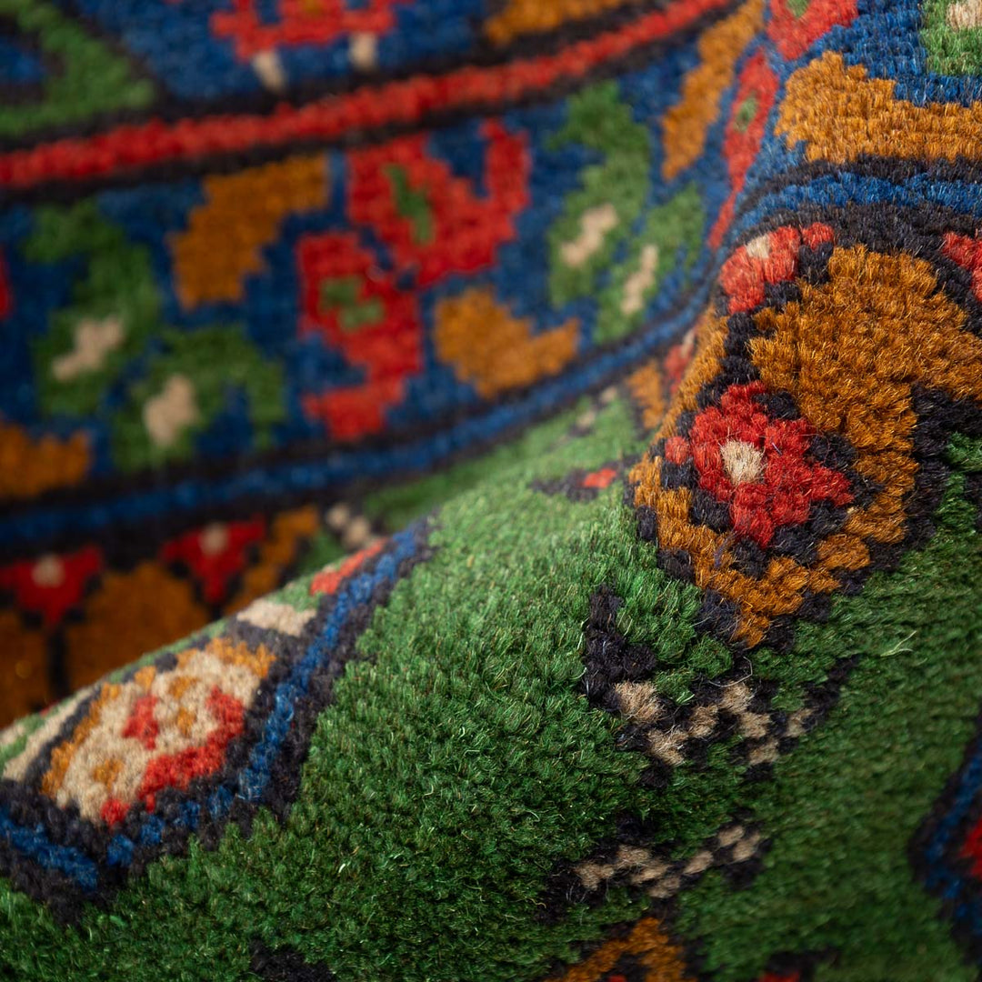 שטיח אפגני בוכרה 00 ירוק 203*152 | Bokhara Rug