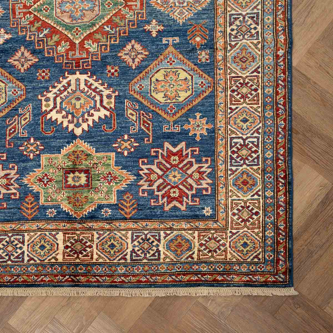 שטיח סופר קזאק 00 כחול 198*150 | Super Kazak