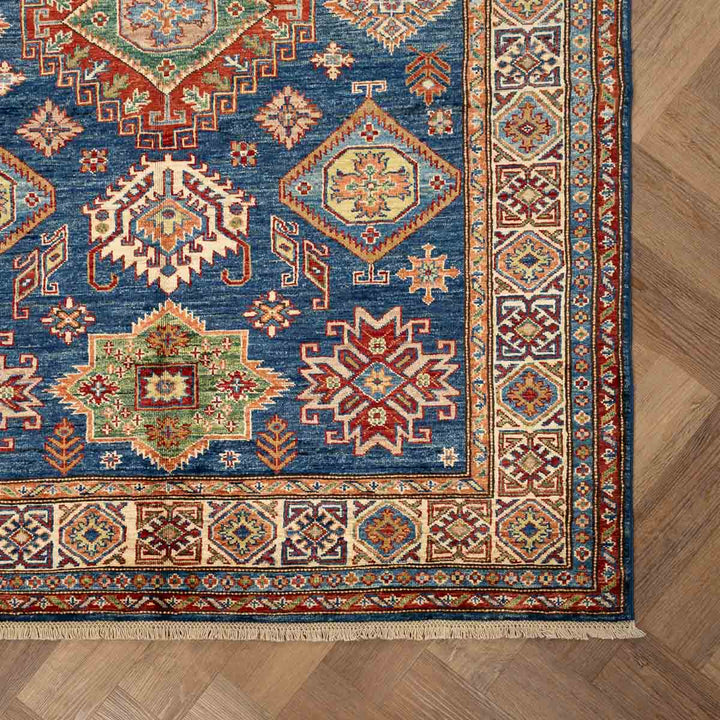 שטיח סופר קזאק 00 כחול 198*150 | Super Kazak
