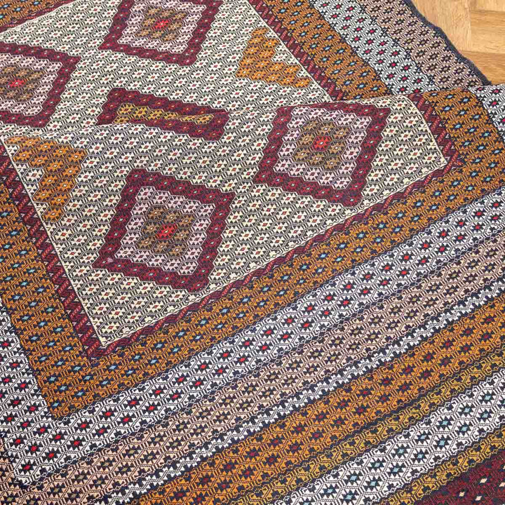 שטיח סומק פרסי 00 צבעוני 201*130 | Persian Sumak