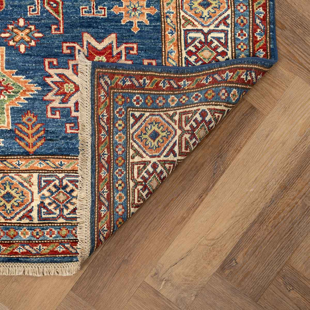 שטיח סופר קזאק 00 כחול 198*150 | Super Kazak