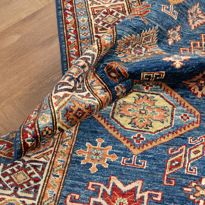 שטיח סופר קזאק 00 כחול 198*150 | Super Kazak
