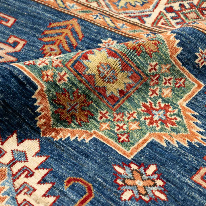 שטיח סופר קזאק 00 כחול 198*150 | Super Kazak