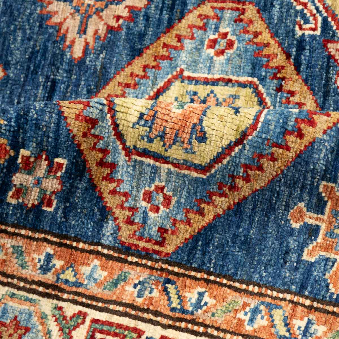 שטיח סופר קזאק 00 כחול 198*150 | Super Kazak