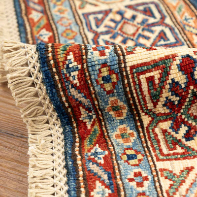 שטיח סופר קזאק 00 כחול 198*150 | Super Kazak