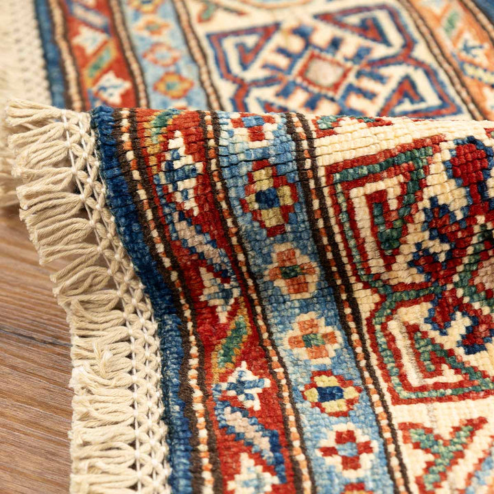 שטיח סופר קזאק 00 כחול 198*150 | Super Kazak