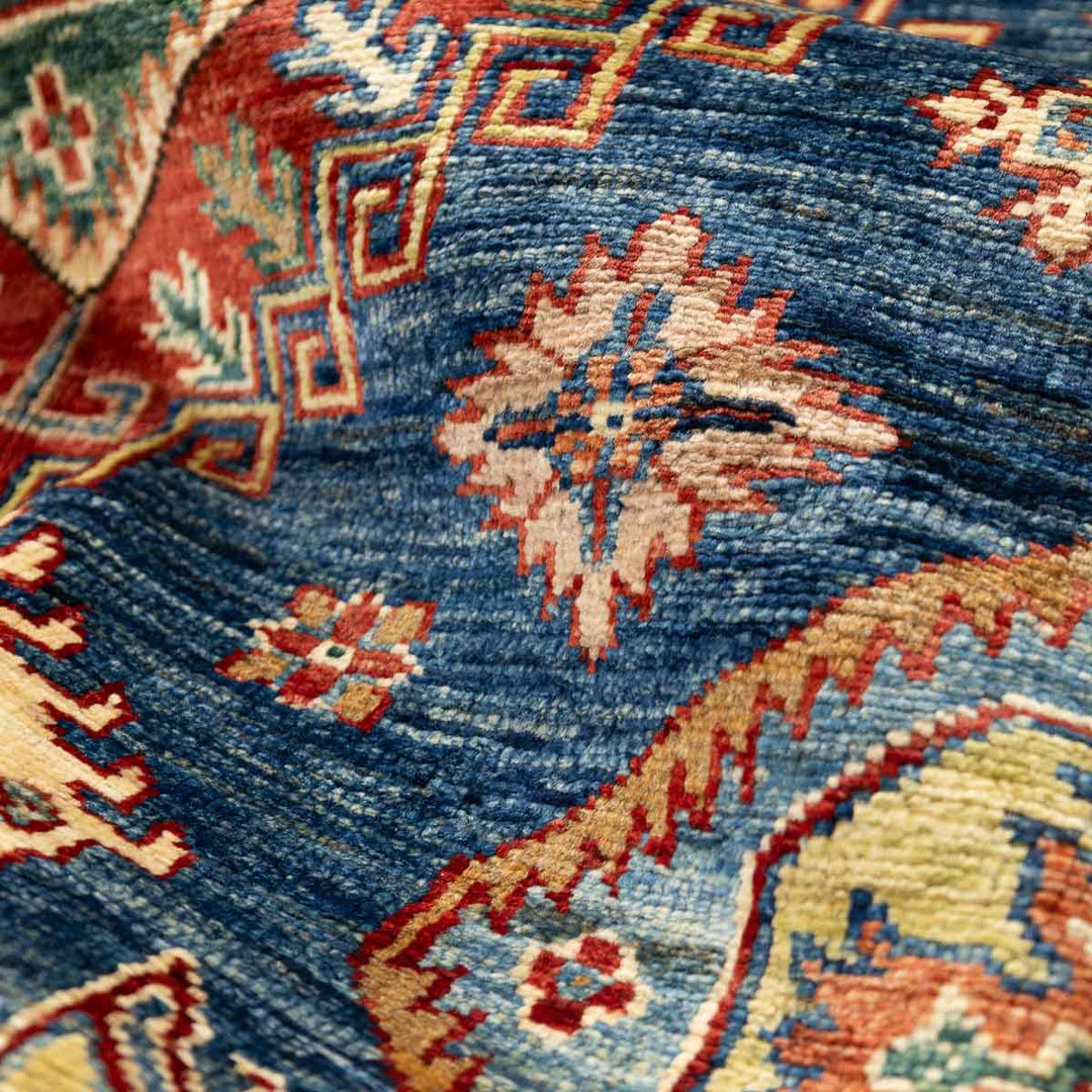 שטיח סופר קזאק 00 כחול 198*150 | Super Kazak