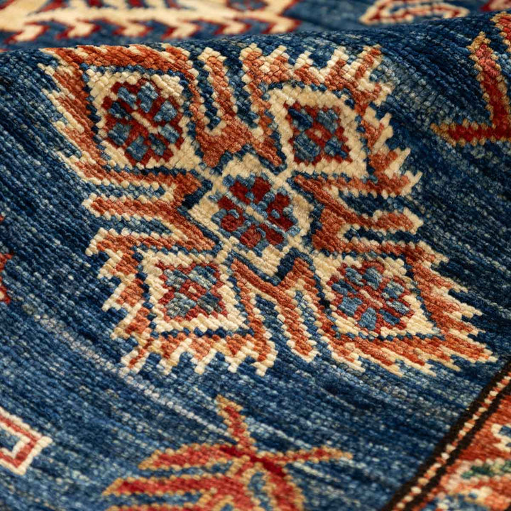 שטיח סופר קזאק 00 כחול 198*150 | Super Kazak
