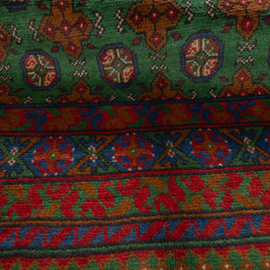 שטיח אפגני בוכרה 00 ירוק 197*148 | Bokhara Rug