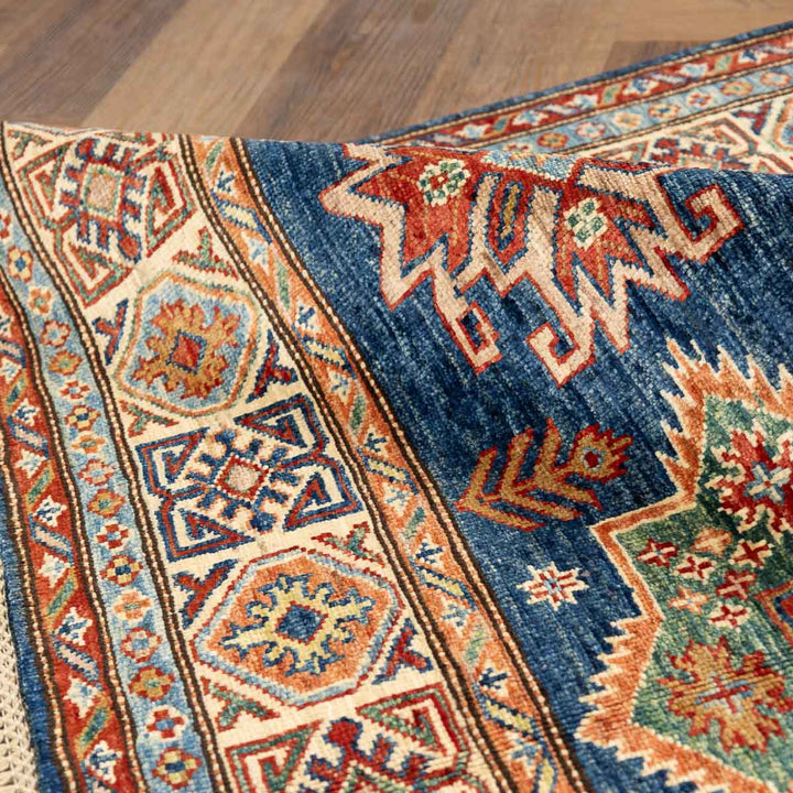 שטיח סופר קזאק 00 כחול 198*150 | Super Kazak
