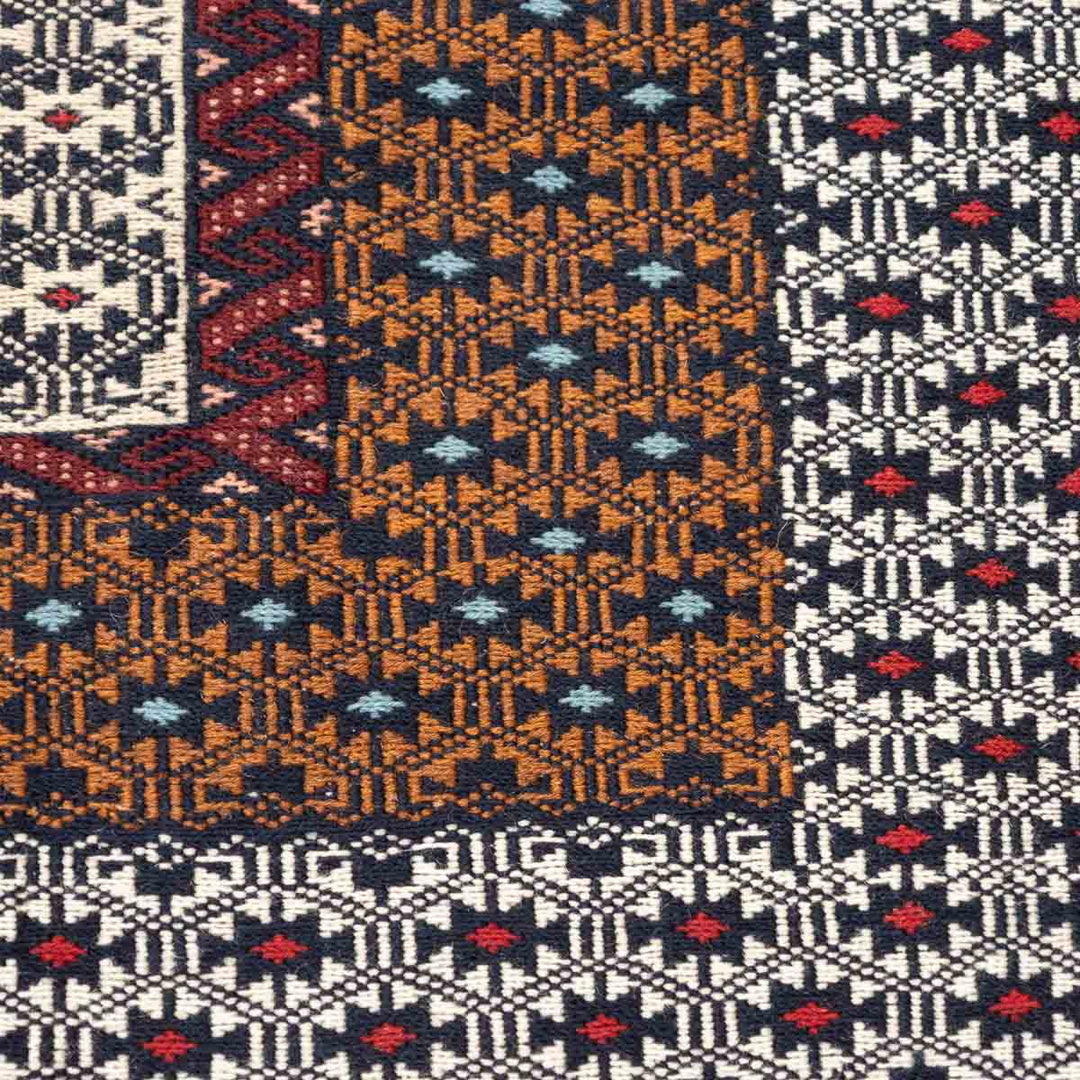 שטיח סומק פרסי 00 צבעוני 201*130 | Persian Sumak