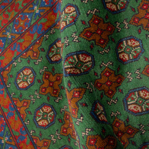 שטיח אפגני בוכרה 00 ירוק 197*148 | Bokhara Rug