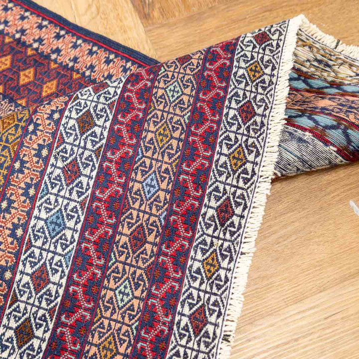 שטיח סומק פרסי 00 צבעוני 196*122 | Persian Sumak