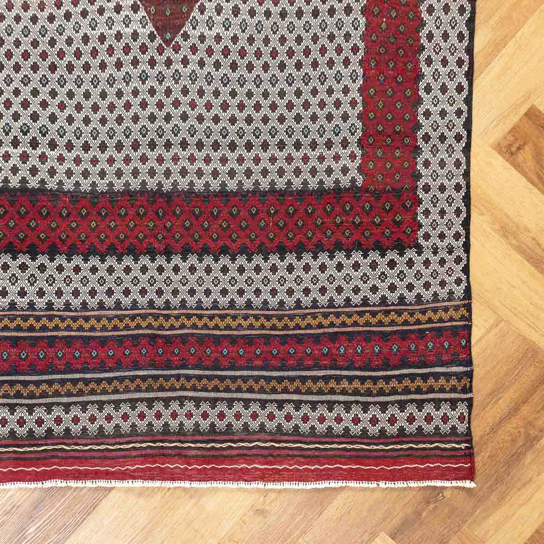 שטיח סומק פרסי 00 צבעוני 203*124 | Persian Sumak