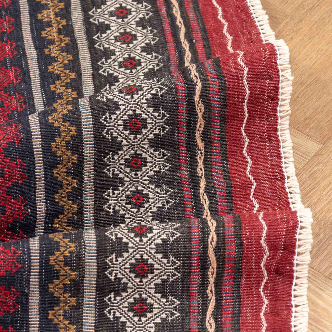 שטיח סומק פרסי 00 צבעוני 203*124 | Persian Sumak