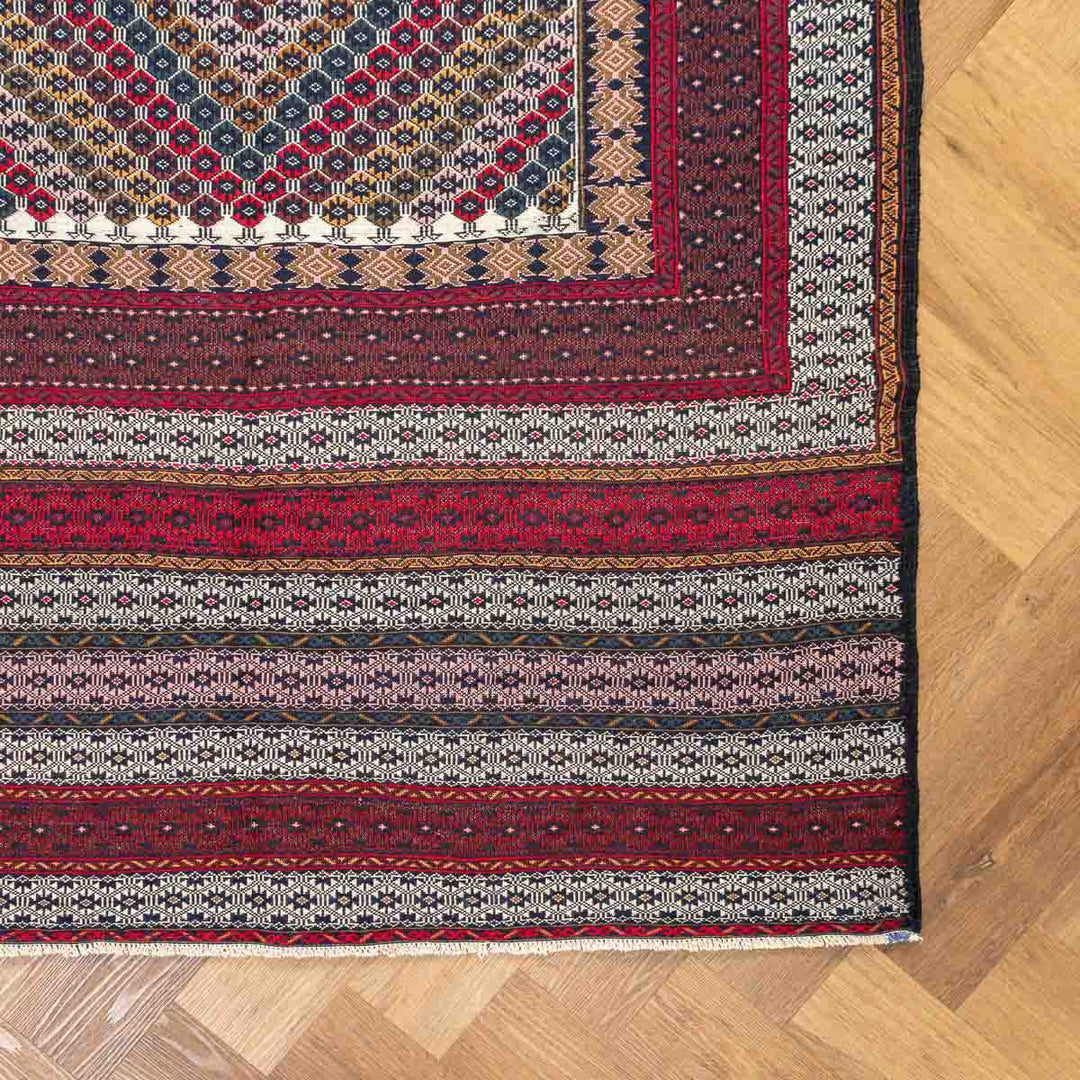 שטיח סומק פרסי 00 צבעוני 205*123 | Persian Sumak