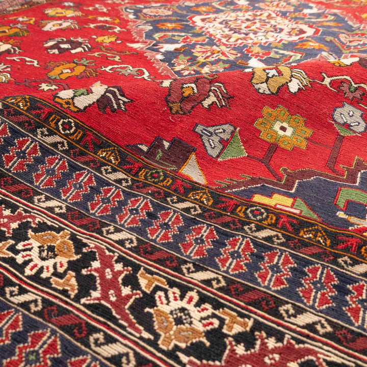 שטיח סומק פרסי 00 צבעוני 293*203 | Persian Sumak