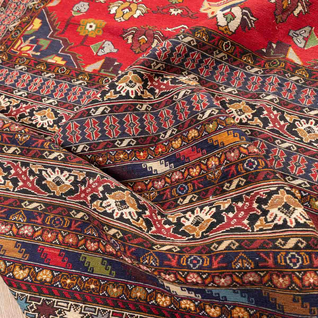 שטיח סומק פרסי 00 צבעוני 293*203 | Persian Sumak