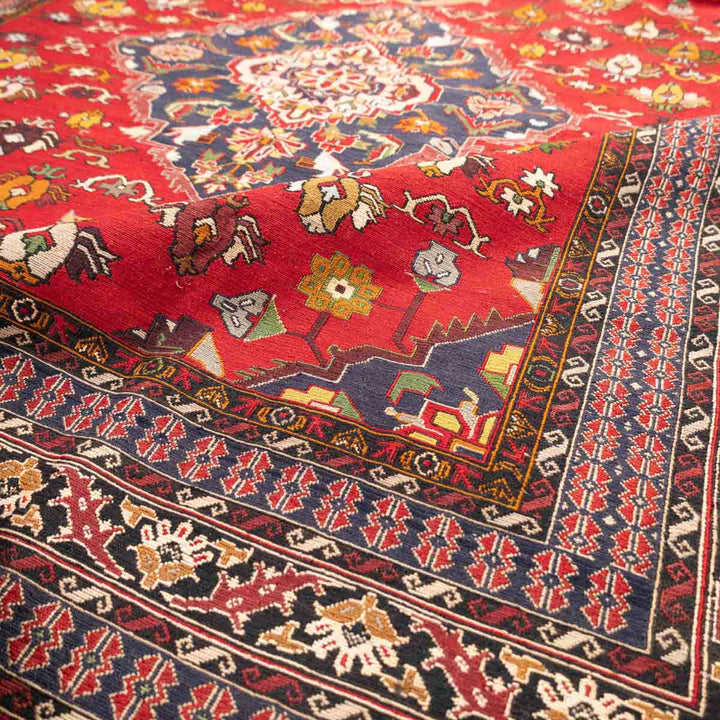 שטיח סומק פרסי 00 צבעוני 293*203 | Persian Sumak