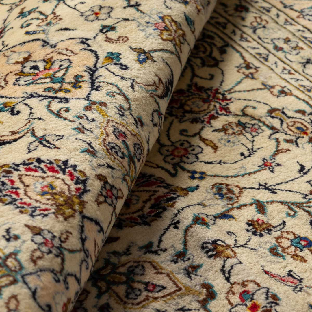 שטיח קשאן פרסי 00 בז' 306*214