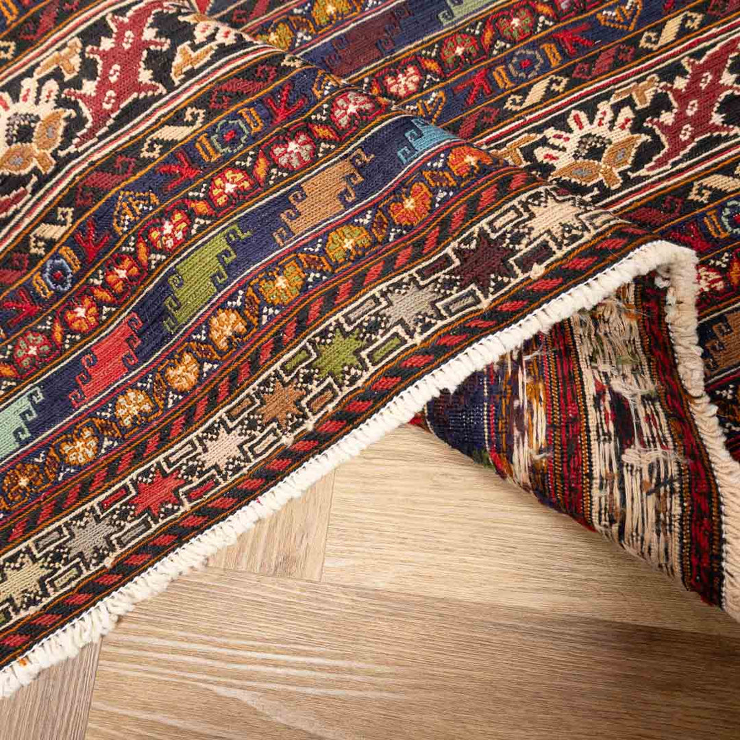 שטיח סומק פרסי 00 צבעוני 293*203 | Persian Sumak