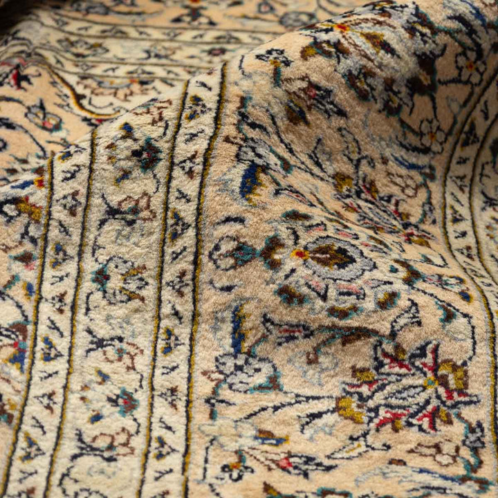 שטיח קשאן פרסי 00 בז' 306*214