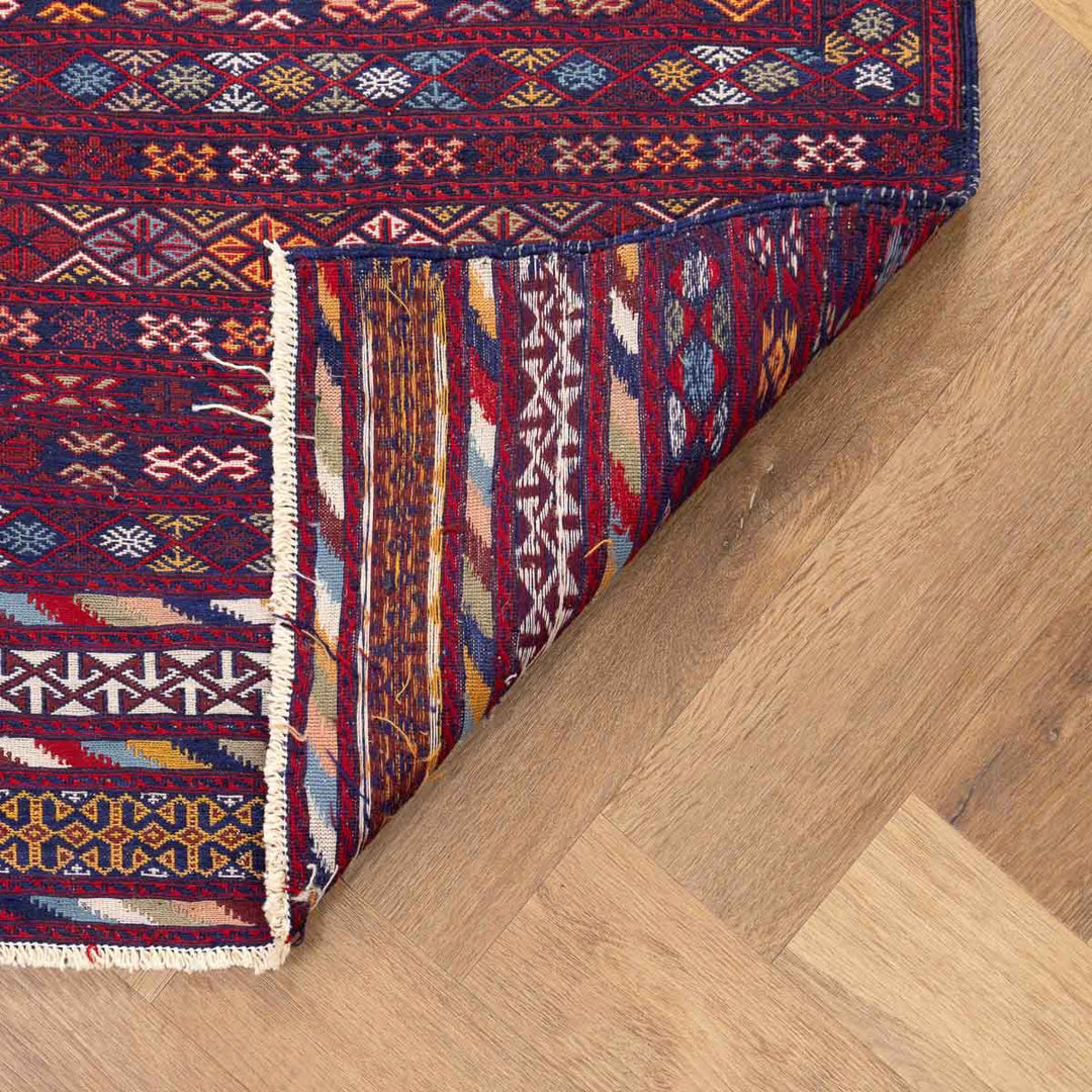 שטיח סומק פרסי 00 צבעוני 211*127 | Persian Sumak