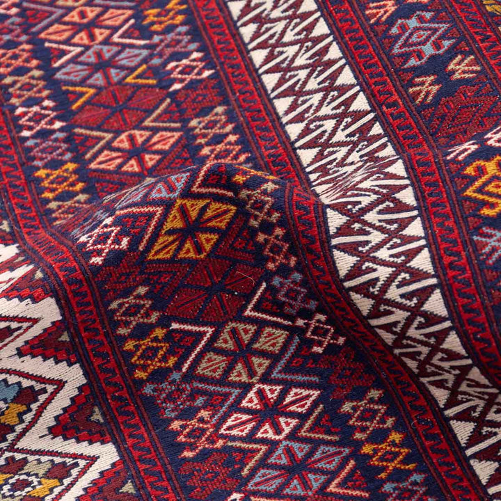 שטיח סומק פרסי 00 צבעוני 211*127 | Persian Sumak