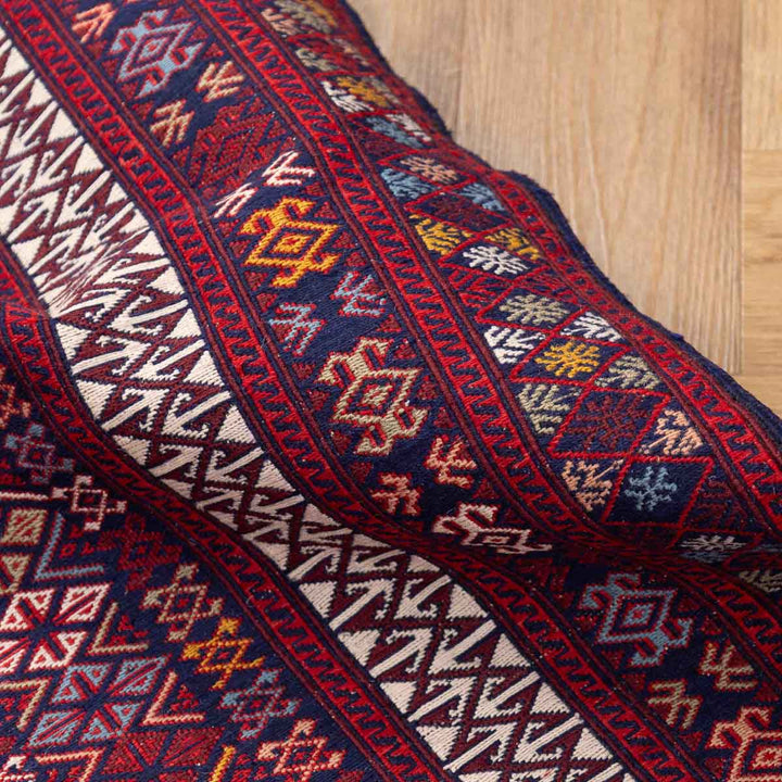 שטיח סומק פרסי 00 צבעוני 211*127 | Persian Sumak