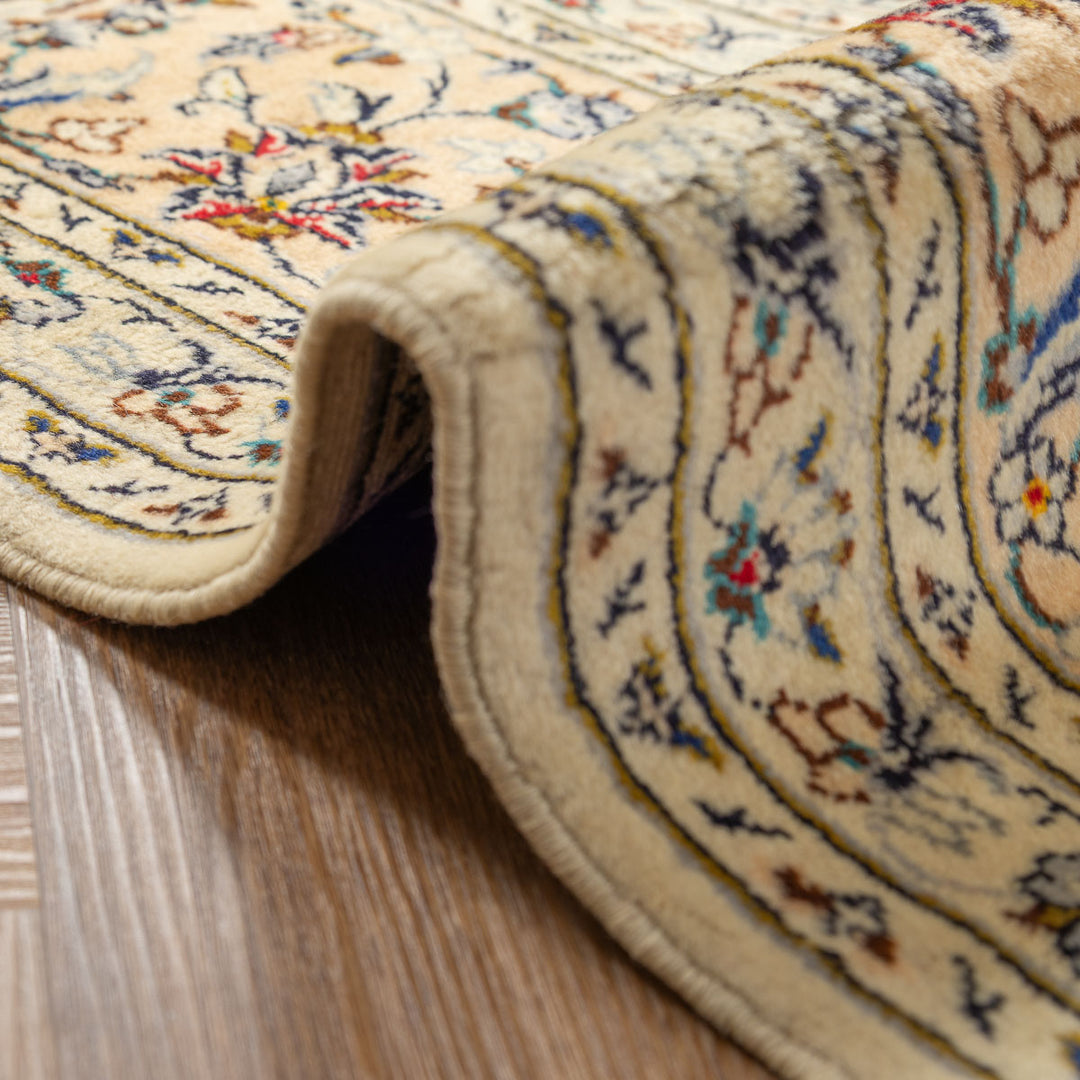 שטיח קשאן פרסי 00 בז' 306*214