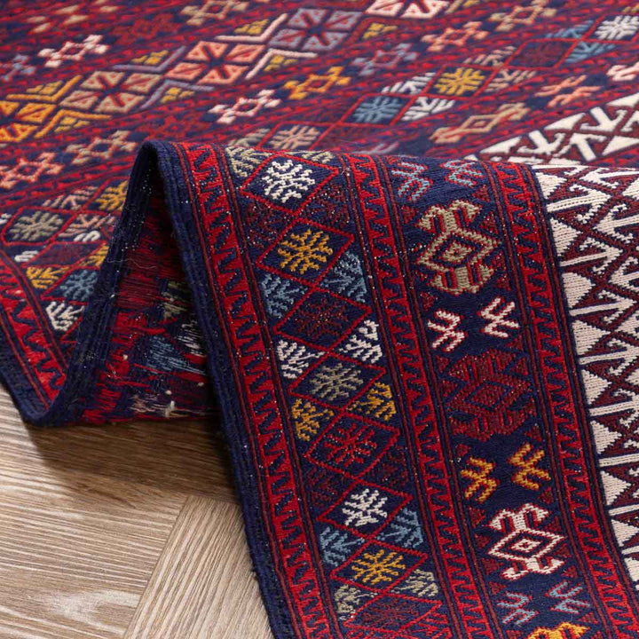 שטיח סומק פרסי 00 צבעוני 211*127 | Persian Sumak