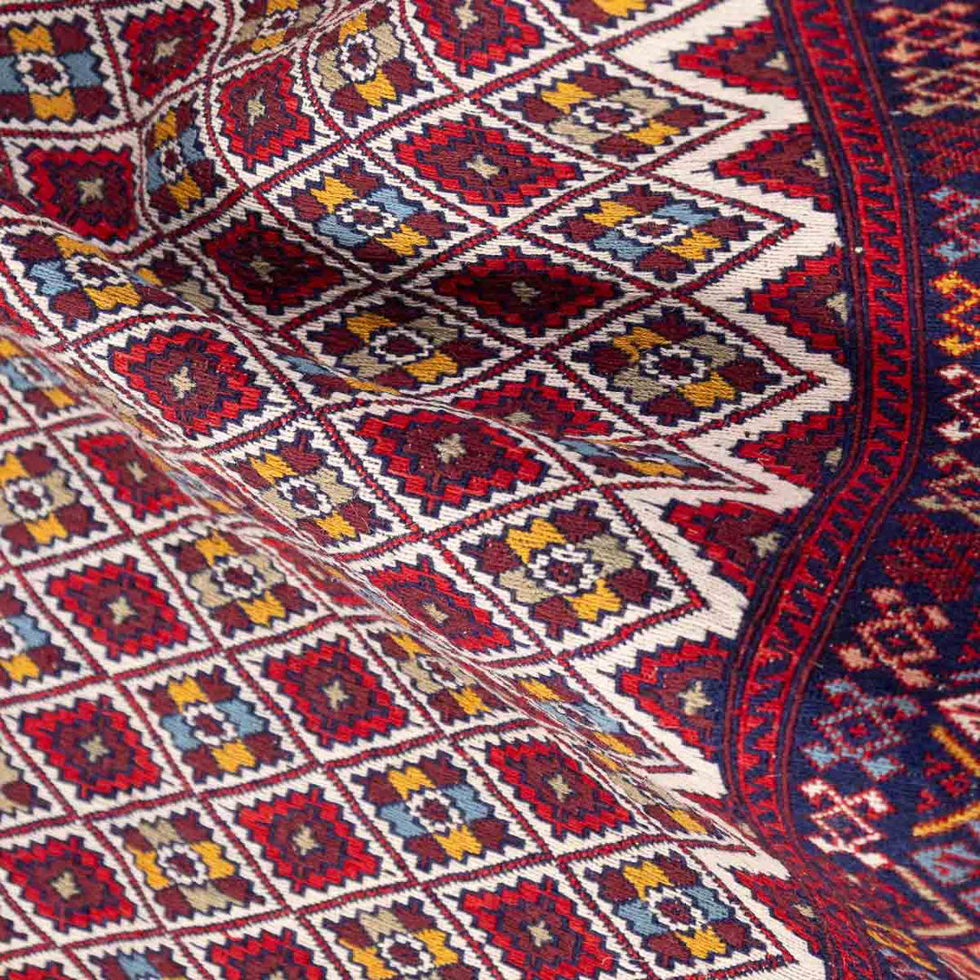 שטיח סומק פרסי 00 צבעוני 211*127 | Persian Sumak