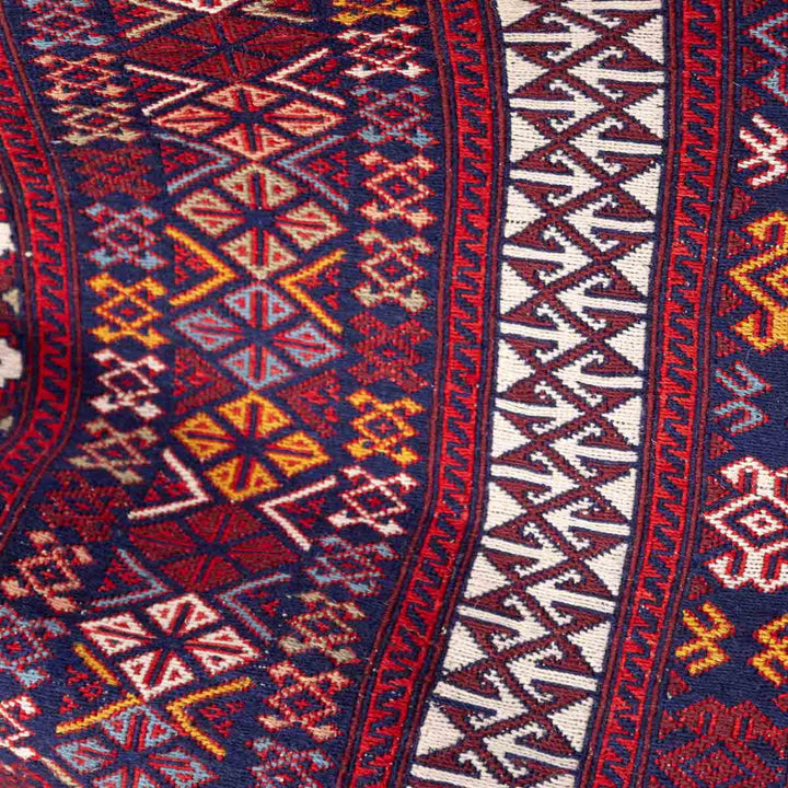 שטיח סומק פרסי 00 צבעוני 211*127 | Persian Sumak