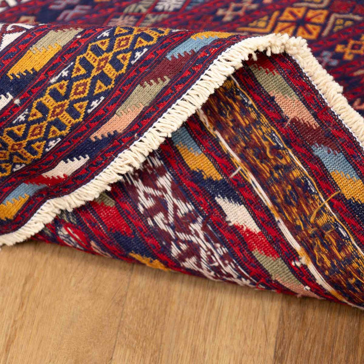 שטיח סומק פרסי 00 צבעוני 211*127 | Persian Sumak