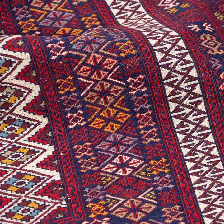 שטיח סומק פרסי 00 צבעוני 211*127 | Persian Sumak