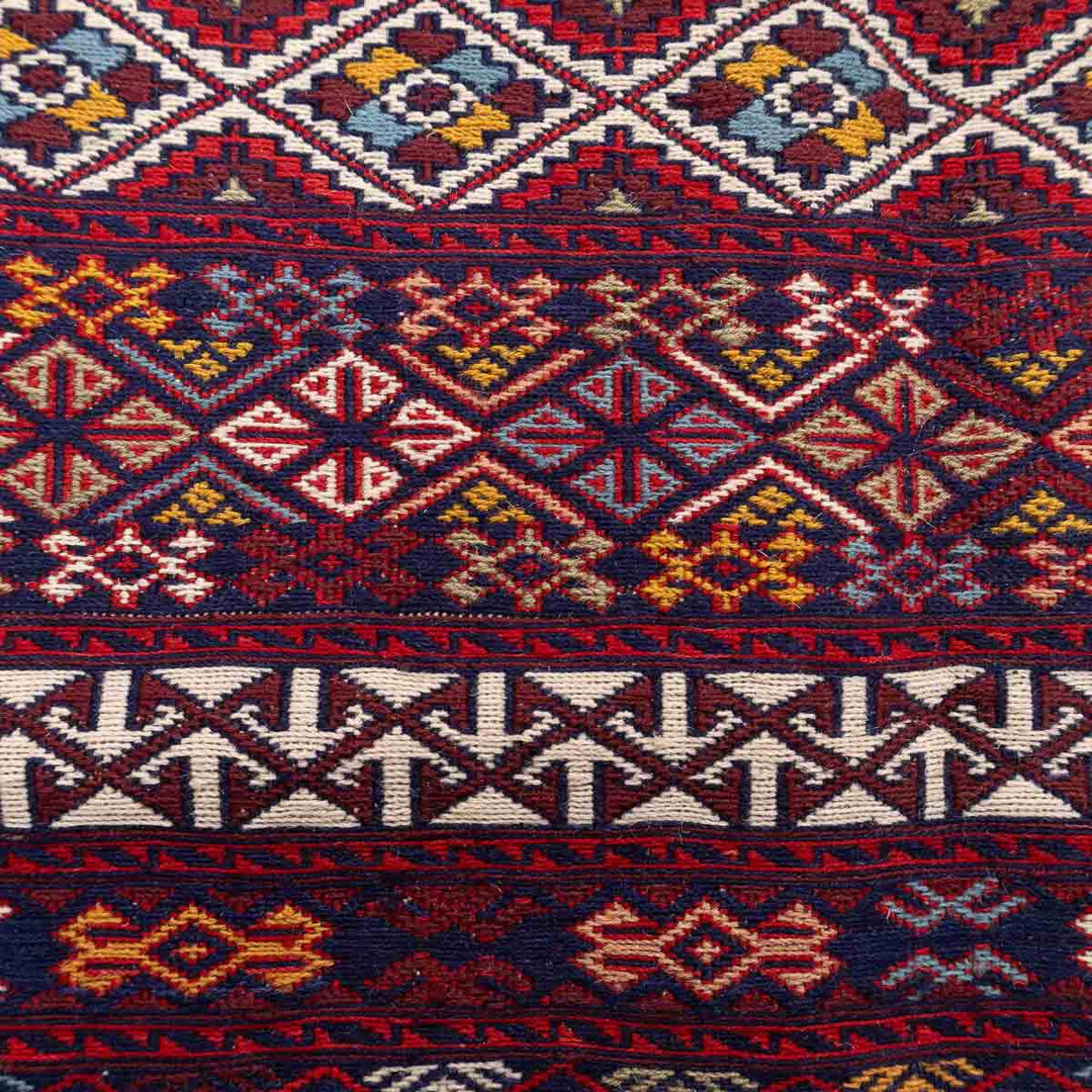 שטיח סומק פרסי 00 צבעוני 211*127 | Persian Sumak