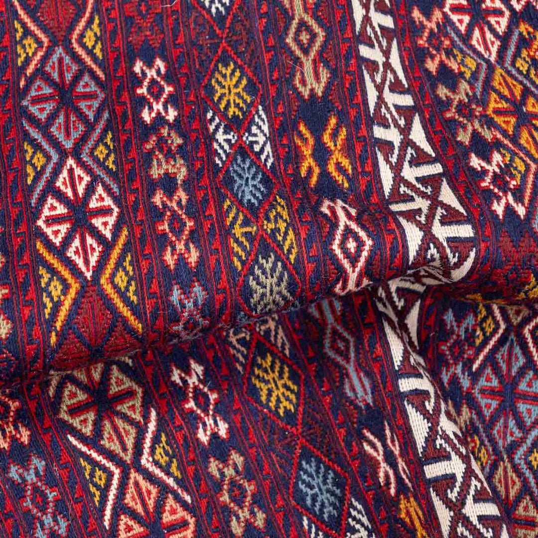 שטיח סומק פרסי 00 צבעוני 211*127 | Persian Sumak