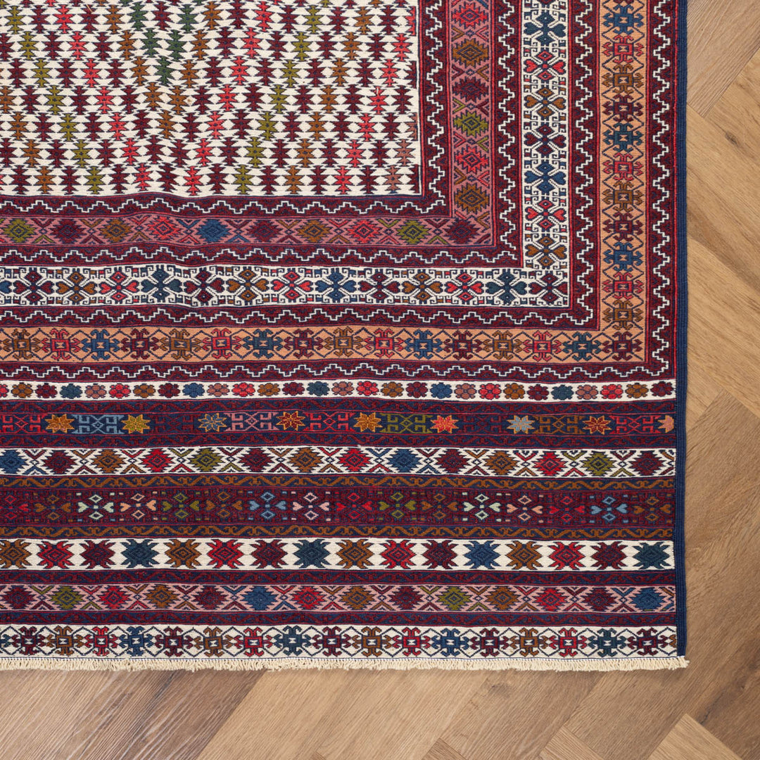 שטיח סומק פרסי 00 צבעוני 193*130 | Persian Sumak