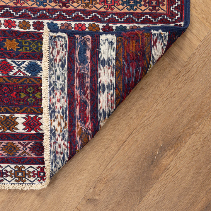 שטיח סומק פרסי 00 צבעוני 193*130 | Persian Sumak