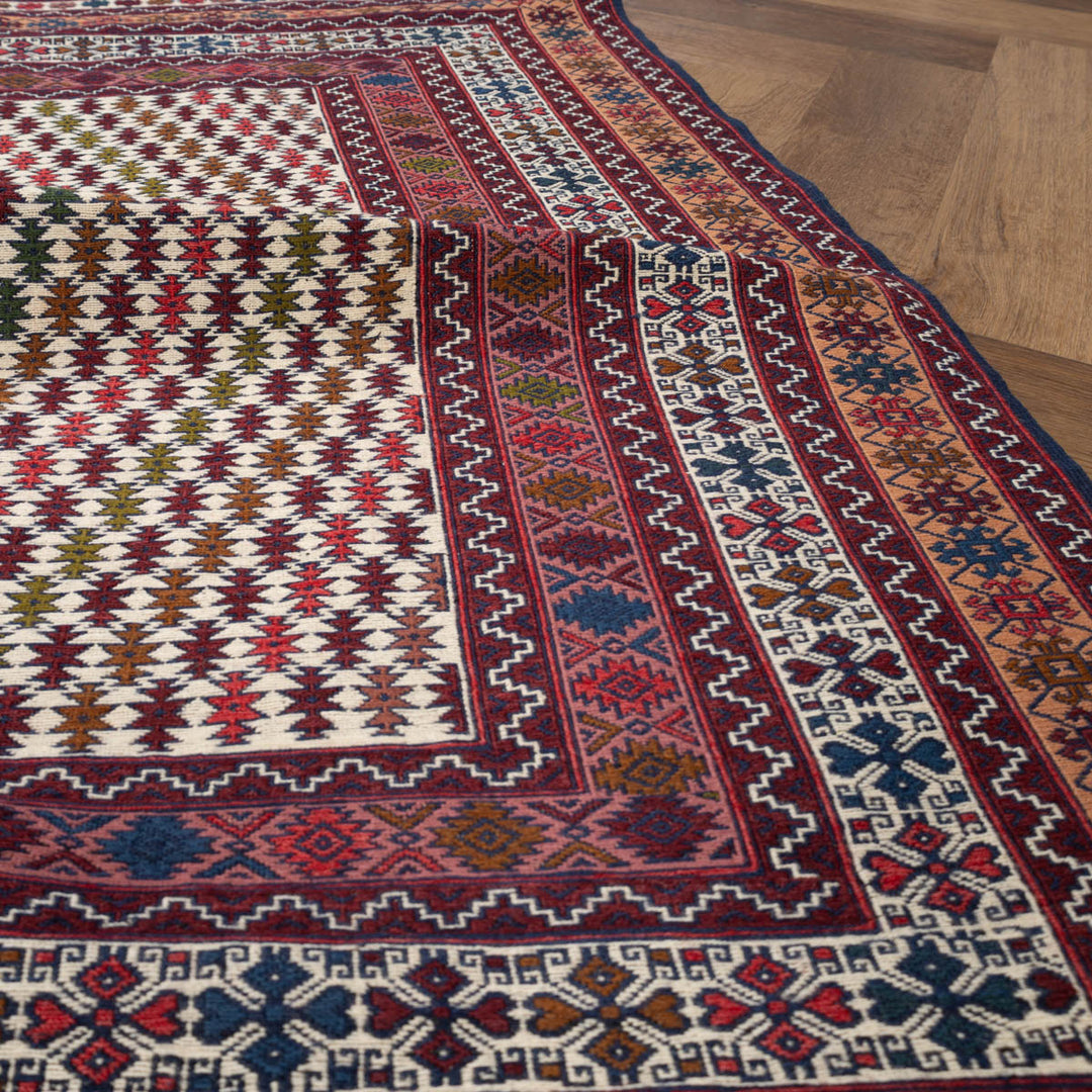 שטיח סומק פרסי 00 צבעוני 193*130 | Persian Sumak