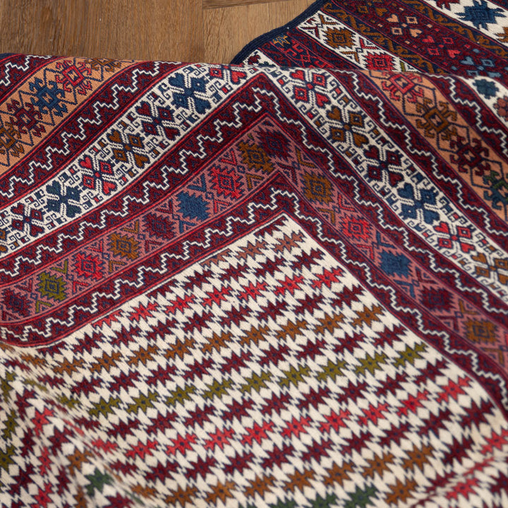 שטיח סומק פרסי 00 צבעוני 193*130 | Persian Sumak