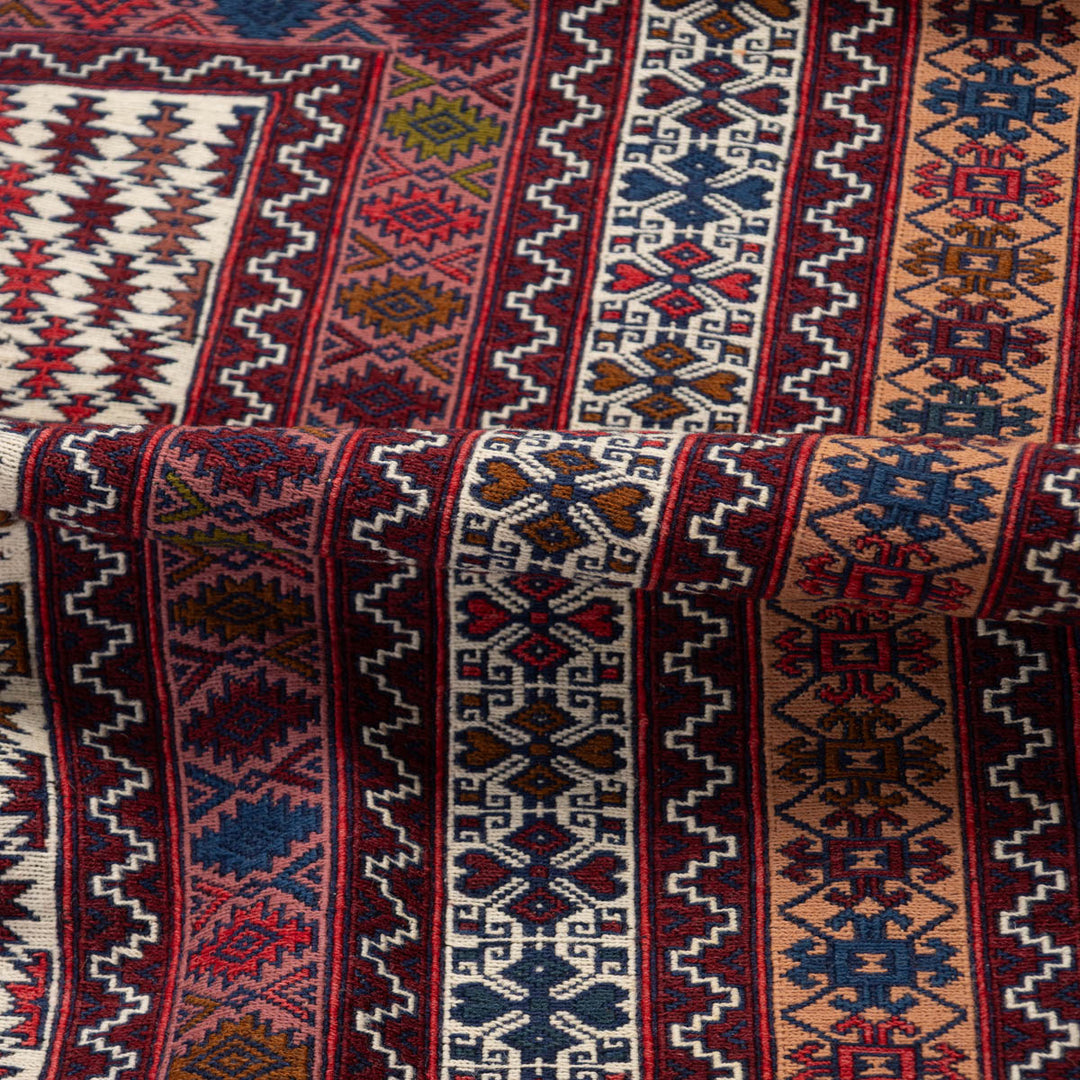 שטיח סומק פרסי 00 צבעוני 193*130 | Persian Sumak