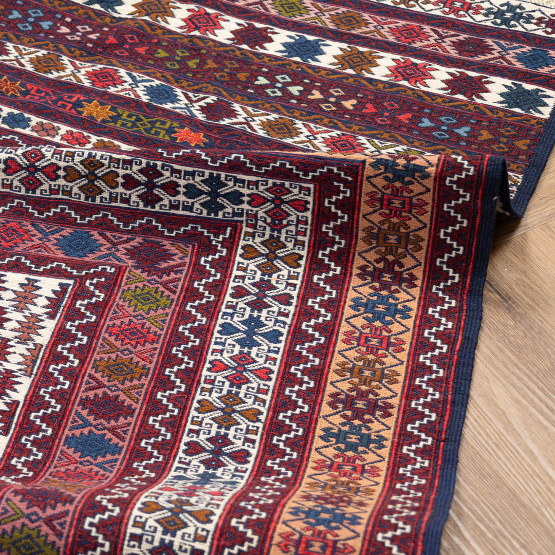 שטיח סומק פרסי 00 צבעוני 193*130 | Persian Sumak