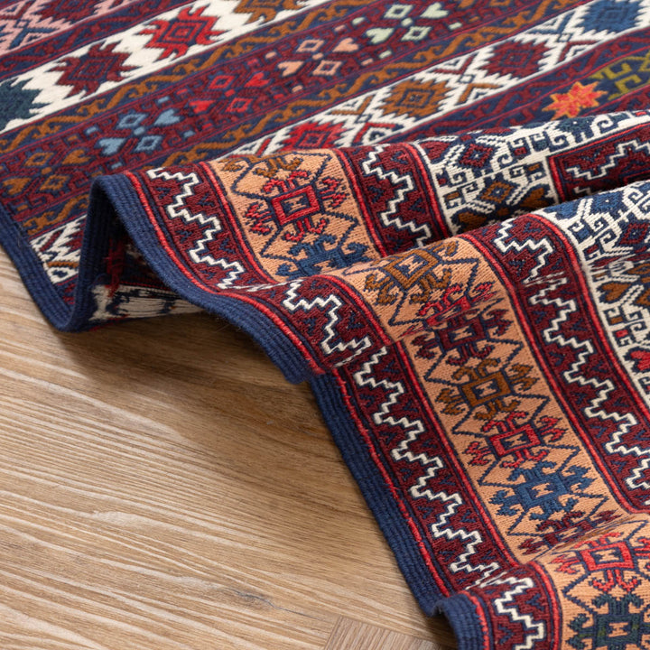 שטיח סומק פרסי 00 צבעוני 193*130 | Persian Sumak