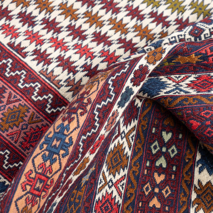 שטיח סומק פרסי 00 צבעוני 193*130 | Persian Sumak