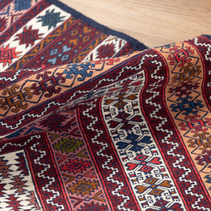 שטיח סומק פרסי 00 צבעוני 193*130 | Persian Sumak