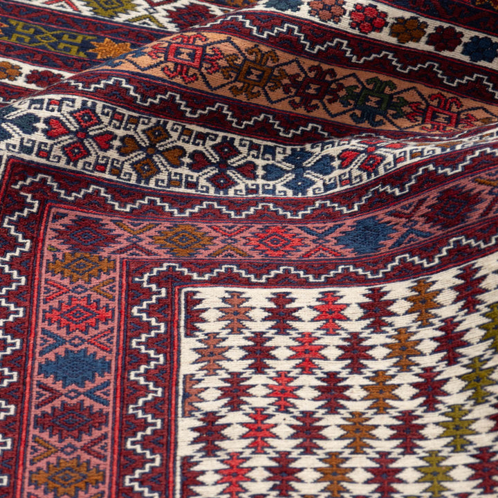 שטיח סומק פרסי 00 צבעוני 193*130 | Persian Sumak